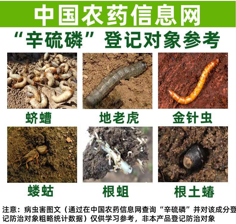 3%辛硫磷颗粒剂杀虫剂花生蛴螬地老虎金针虫地下害虫正品包邮