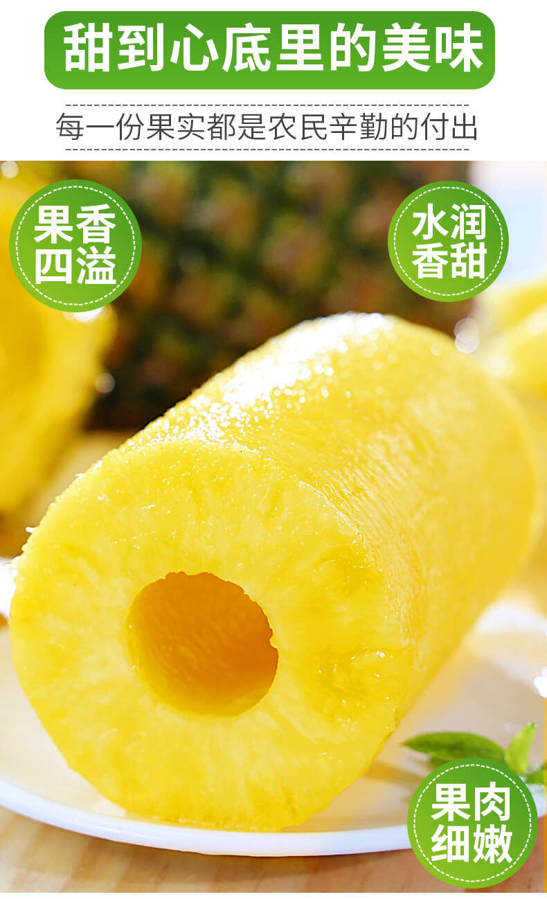 现货一件代发海南金钻凤梨当季现摘现发供应电商各大平台非菠萝