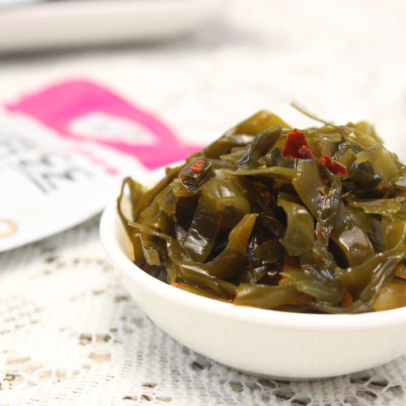 俏可兔海带丝开袋即食休闲零食小包装