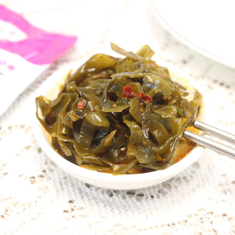 俏可兔海带丝开袋即食休闲零食小包装