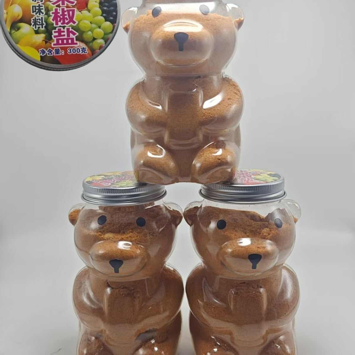 广西特产水果椒盐300g小瓶酸嘢芒果李子专用蘸料咸辣开胃调