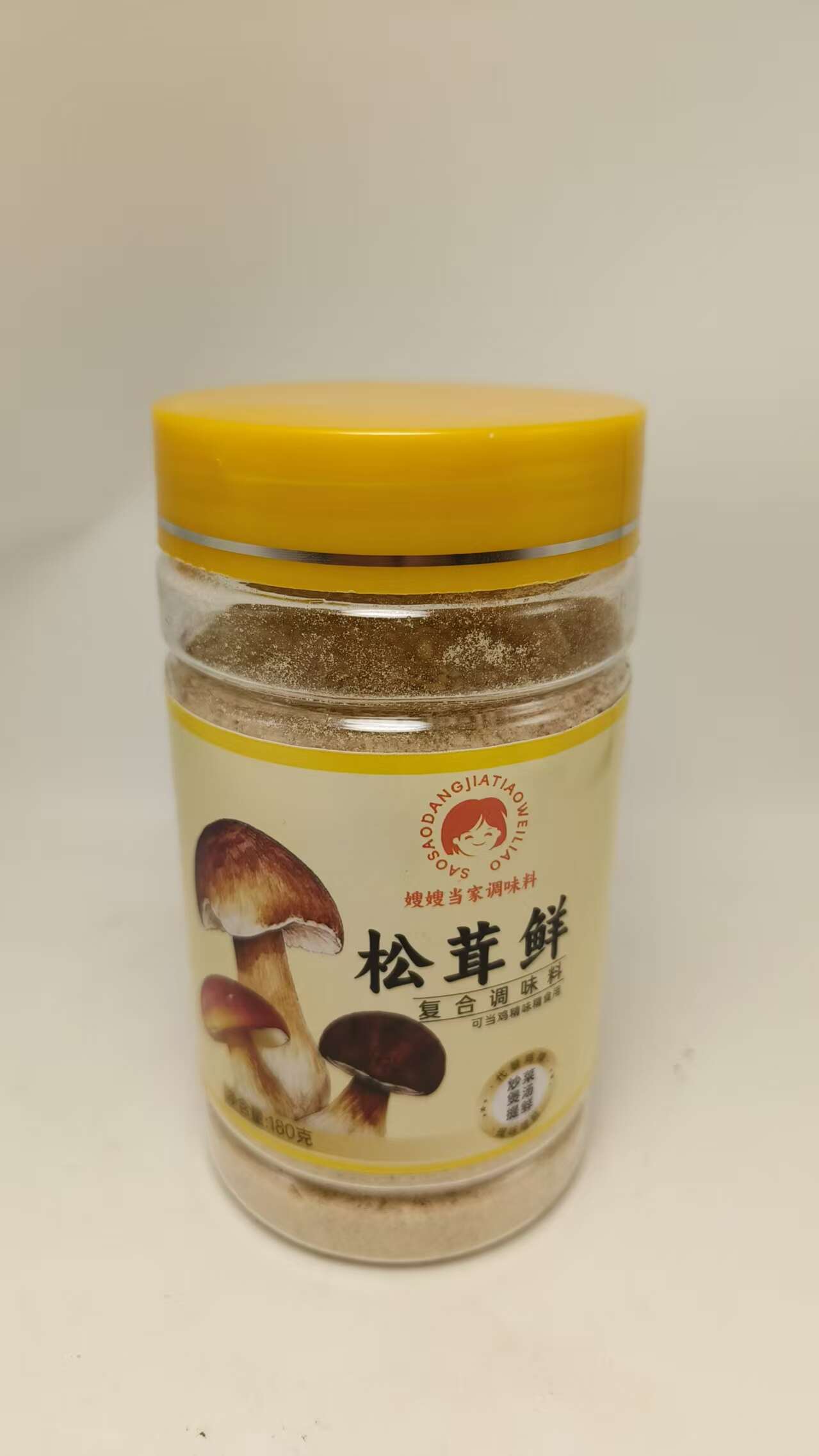 嫂嫂当家原味松茸鲜180g瓶装 家用调味料 炒饭炒面增香口感