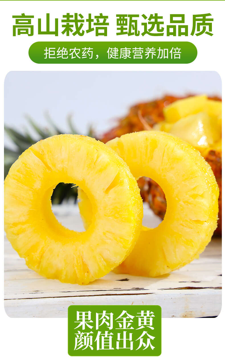 一件代发海南金钻凤梨非菠萝供应电商各大平台支持全平台出单号