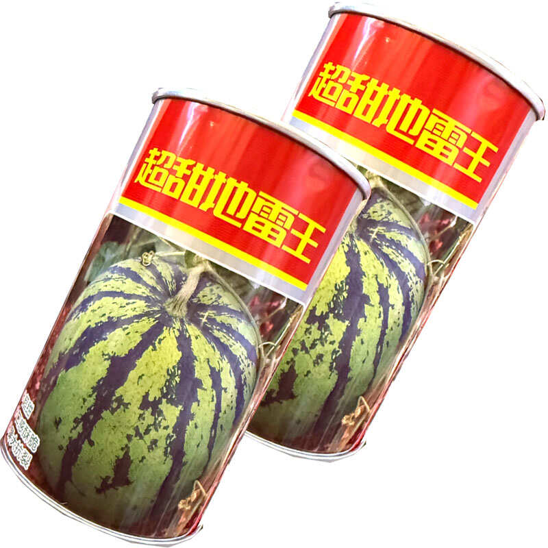 超甜地雷王西瓜种子早熟杂交耐重茬果肉大红汁多口感酥甜