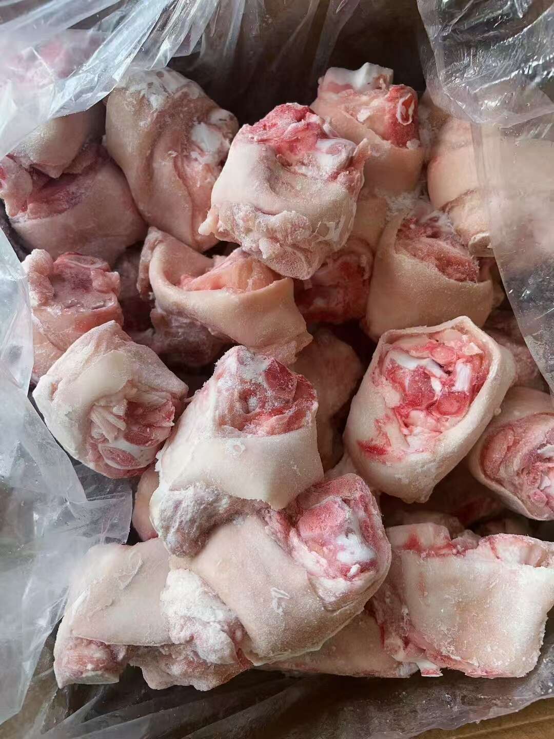 猪蹄全蹄块，精修烤毛，一件起批，品质保障，一手货源