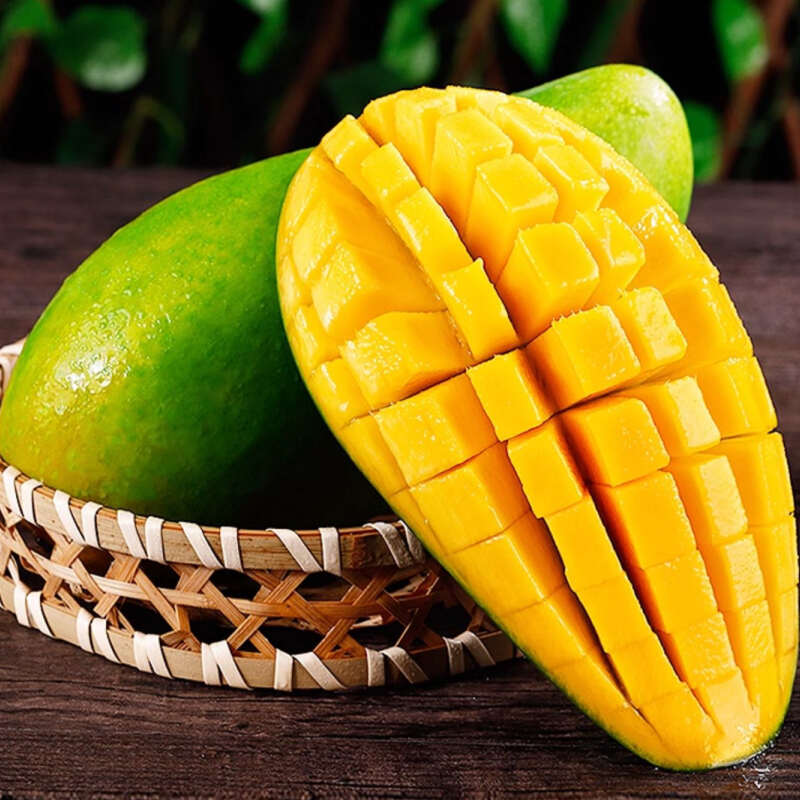 云南大青芒新鲜水果越南青芒果热带应季现摘特产金煌芒青皮大果