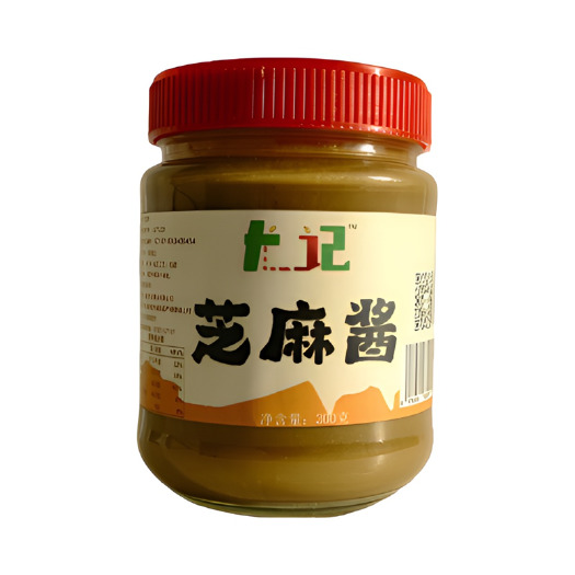 曲阳县纯芝麻酱，石磨工艺。