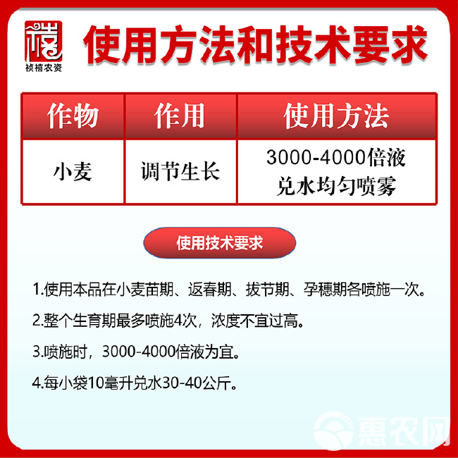 美翻2.7%复硝酚钠小麦调节生长农药非果树蔬菜调节剂