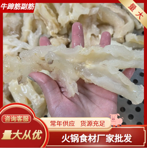 成都牛蹄筋副筋 蹄筋 火锅冒菜串串麻辣烫可用