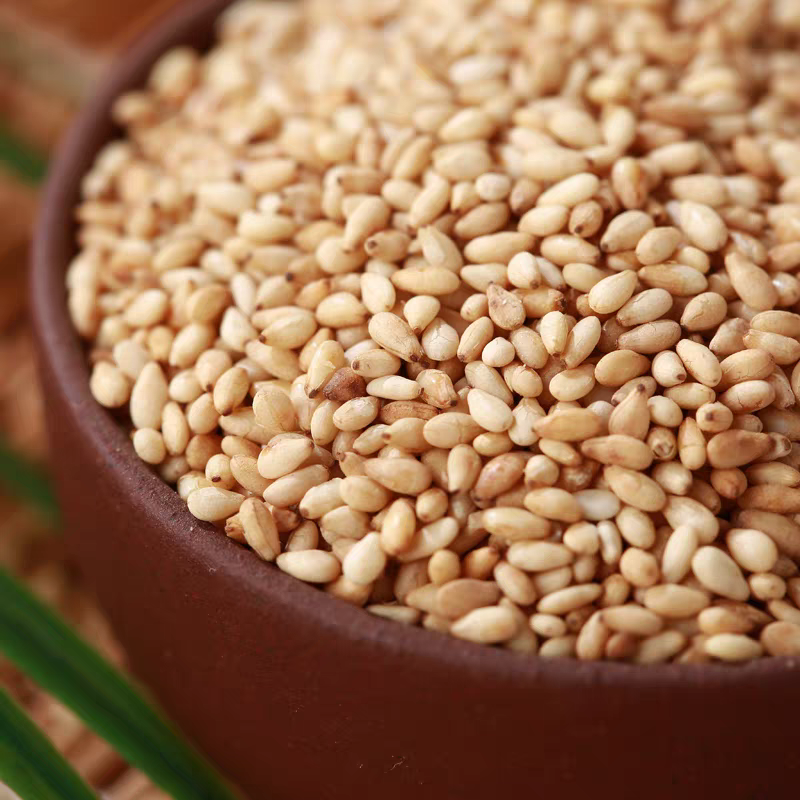 【5斤】现炒熟白芝麻 熟芝麻 干净免洗 即食 饱满非生芝麻