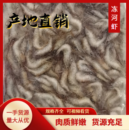 水库产河虾、青虾，规格齐全，活虾速冻，各种包装都可定做。