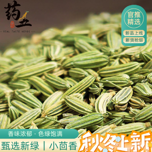 小茴香特产调料食用茴香籽天然卤味料香料新货特绿茴香产地批发