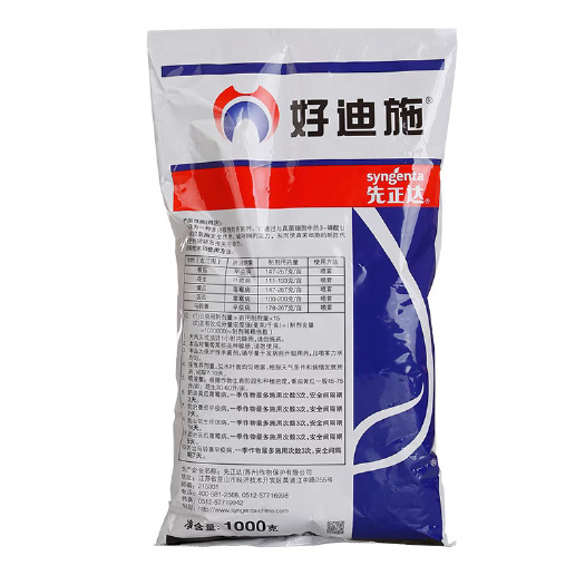 昌乐县先正达 好迪施百菌清葡萄黄瓜早疫病叶斑病霜霉病农药杀菌剂