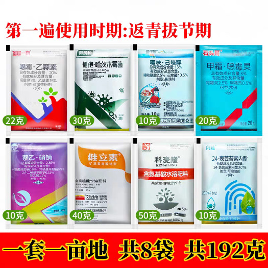 潍坊大蒜杀菌套餐大蒜杀菌干尖黄叶病杀菌锈病大蒜增产套餐