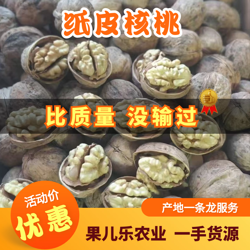 新疆阿克苏185纸皮核桃 25年新核桃