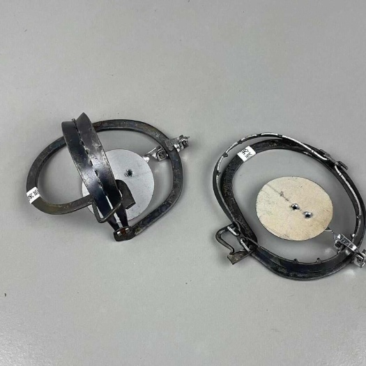 钦州广西老式圆形老鼠夹扁钢全自动捕鼠器灭鼠