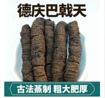 德庆县古法蒸制巴戟天，8-10年份巴戟