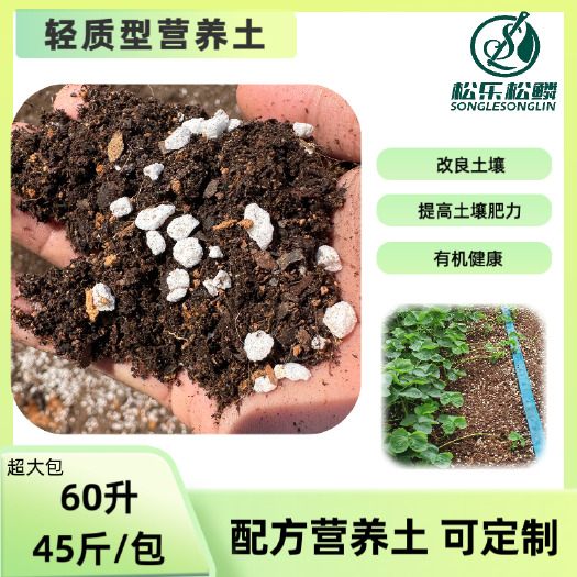 恩平市通用型营养土轻质型营养土60升大包