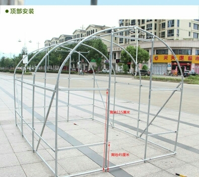 丰县连栋温室大棚  养殖大棚骨架鸡鸭鹅猪牛羊农业连栋棚