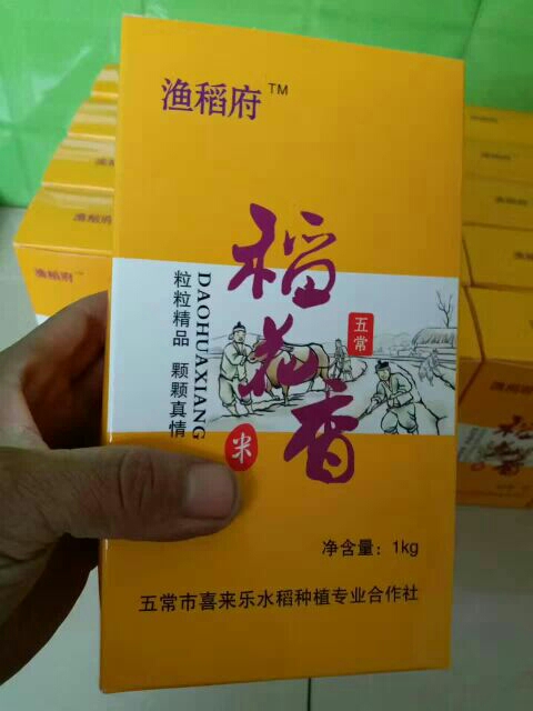 稻花香二号大米 非有机大米 一等品