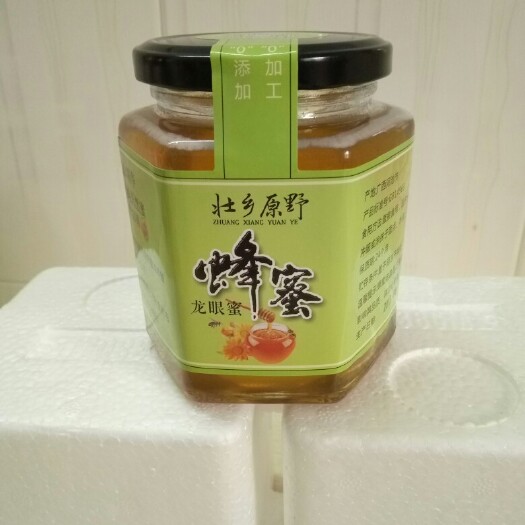 河池龙眼蜜 玻璃瓶装  2年 