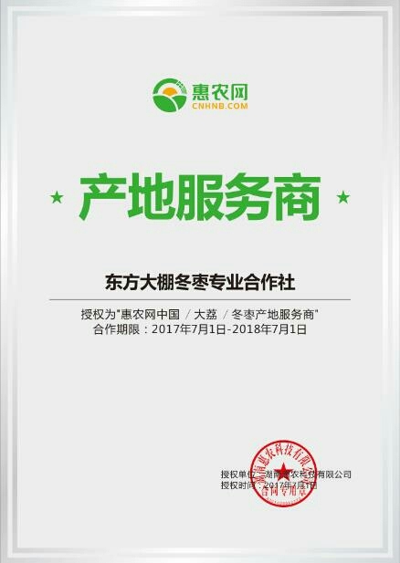 大荔县大荔冬枣 直口 20-30g