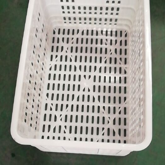 重庆市塑料筐 猕猴桃专用筐   加厚50斤装全新塑胶筐  20元左右周转筐