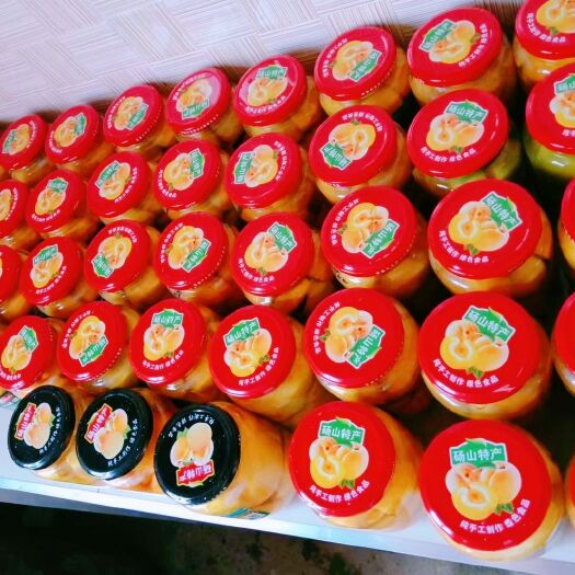 砀山县黄桃罐头 老妈纯手工制作，，小孩子都爱吃
