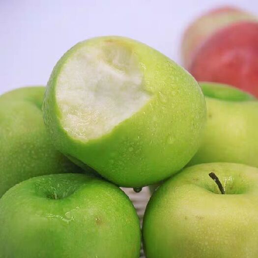  现摘青苹果新鲜水果当季时令应季平果酸脆小苹果