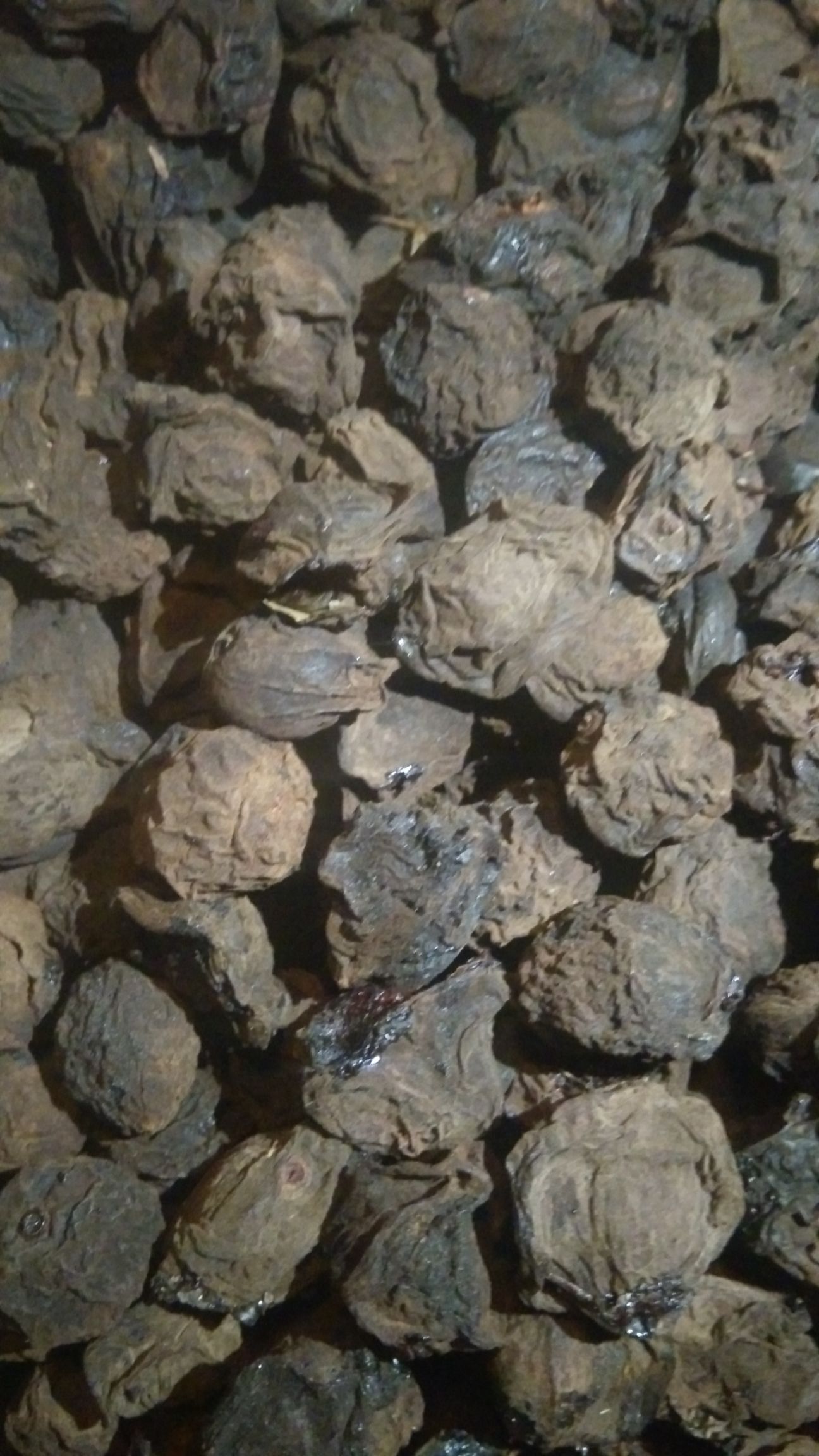 乌梅干  乌梅，制乌梅汤的，