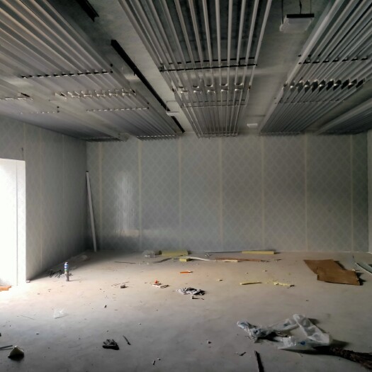 青岛冷库  铝排式冷冻库、热氟冲霜系统、续冷量大、节能省电