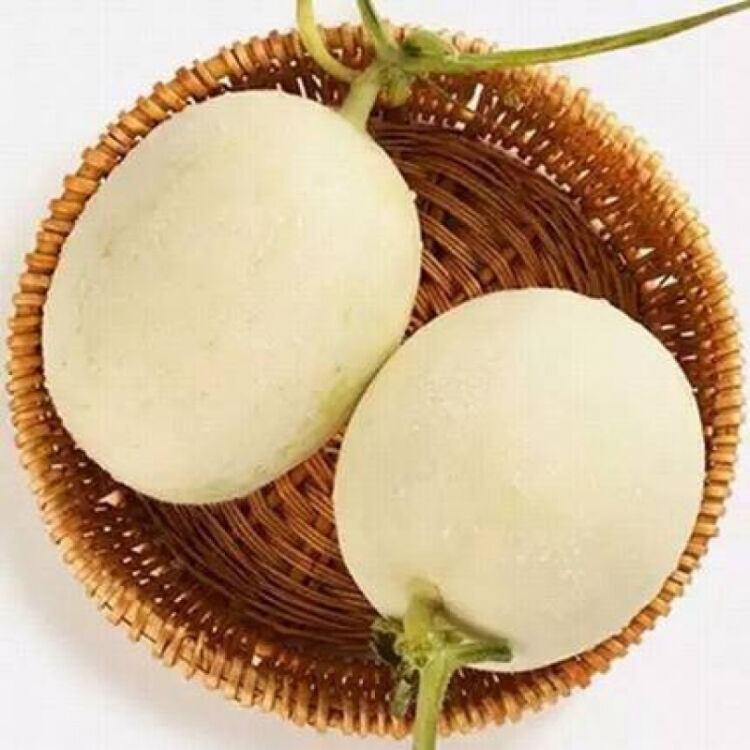 白梨瓜 【现货秒发】新疆冰糖雪梨瓜冰激凌蜜瓜清脆爽口果肉洁白如玉包邮