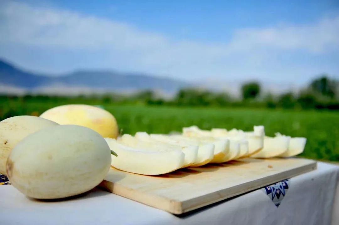 白梨瓜 【现货秒发】新疆冰糖雪梨瓜冰激凌蜜瓜清脆爽口果肉洁白如玉包邮