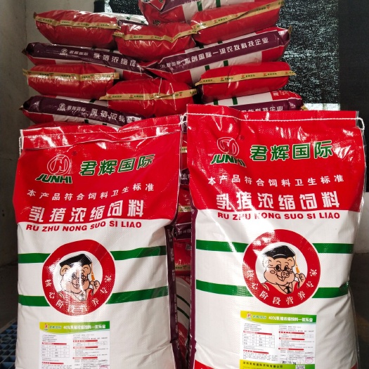 长沙县浓缩料 40%乳猪浓缩饲料——优乐宝，君辉国际农牧荣誉出品。