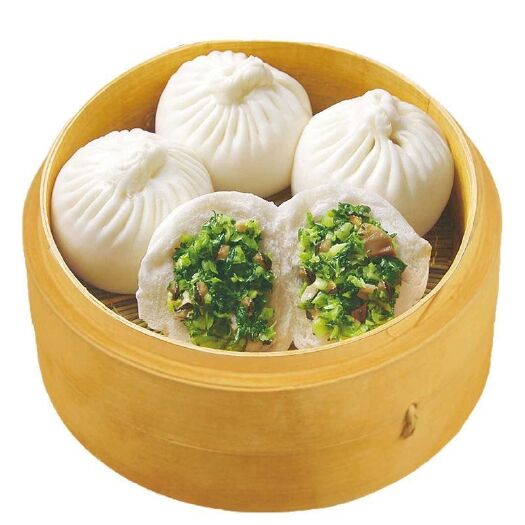 南京 三全快厨早餐包子馒头组合豆沙包/猪肉包/香菇素菜包3斤超实