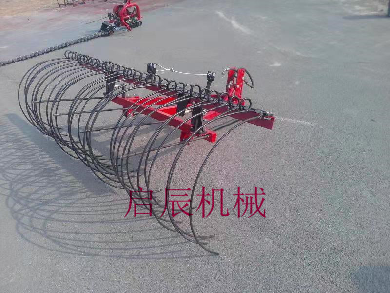  弹齿搂草机