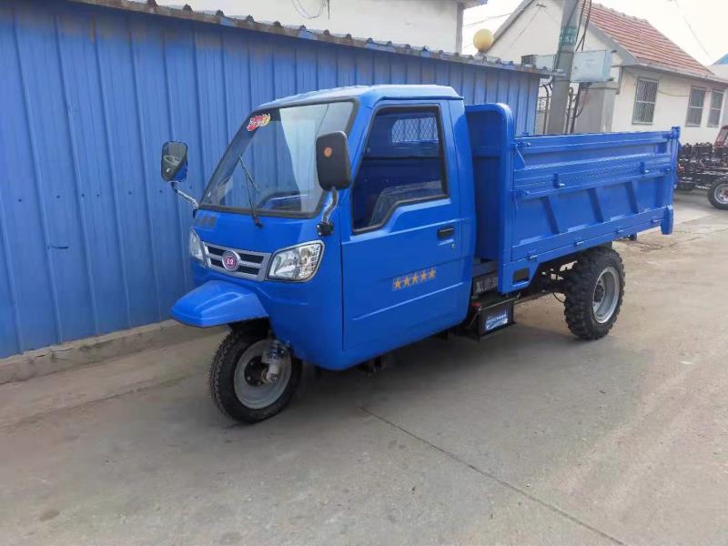  工地用爬坡U型斗三马子 农用机动三轮车 拉土运输用三轮车