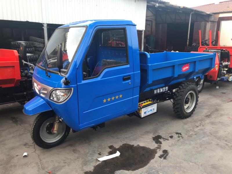 工地用爬坡U型斗三马子 农用机动三轮车 拉土运输用三轮车