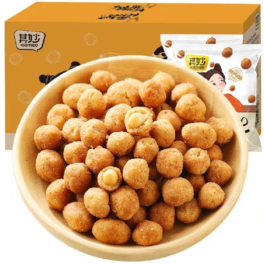 南平多味花生鱼皮怪味花生网红零食