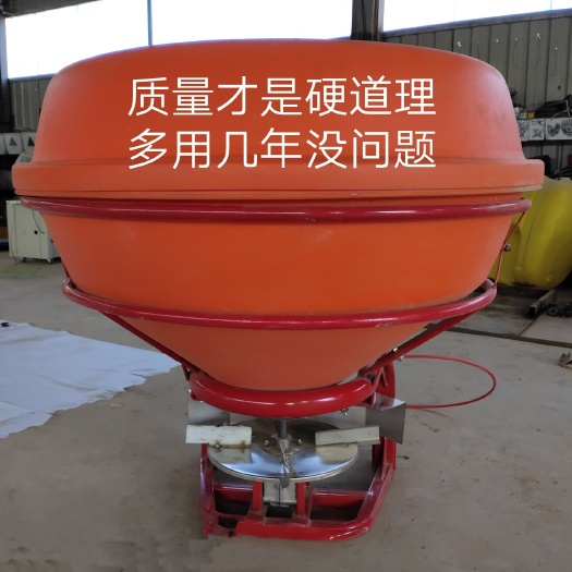 施肥器  撒肥机 农用大型拖拉机后拉圆桶洒肥器 新品大容量加厚抛肥机