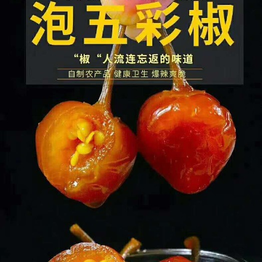 平南县 香脆可口五彩泡椒