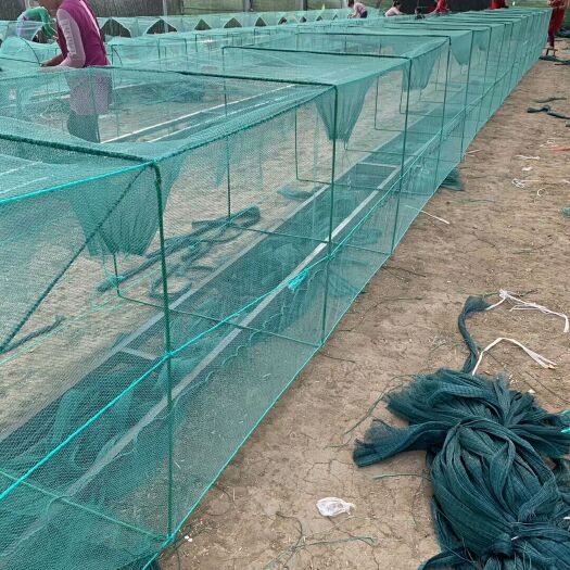 水产养殖捕捞渔网 13到30米有结网40×60框60乘80框1米×1米渔虾笼