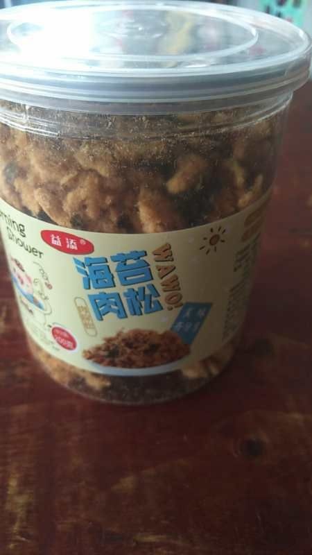 福清市 益添现炒海苔鸡肉松每罐净重：200g