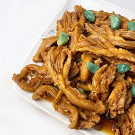 哈尔滨全脱骨鸭掌，蒜香，柠檬酸辣三个口味