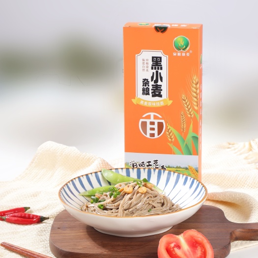 南阳黑小麦原味面杂粮面