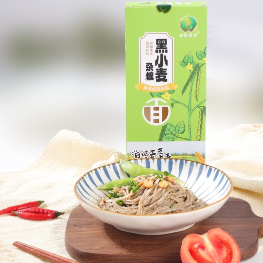 南阳黑小麦绿豆面杂粮面