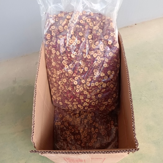 安国市 红枣片 厂家直销新疆灰枣圈枣干煮粥泡茶小零食酥脆香甜