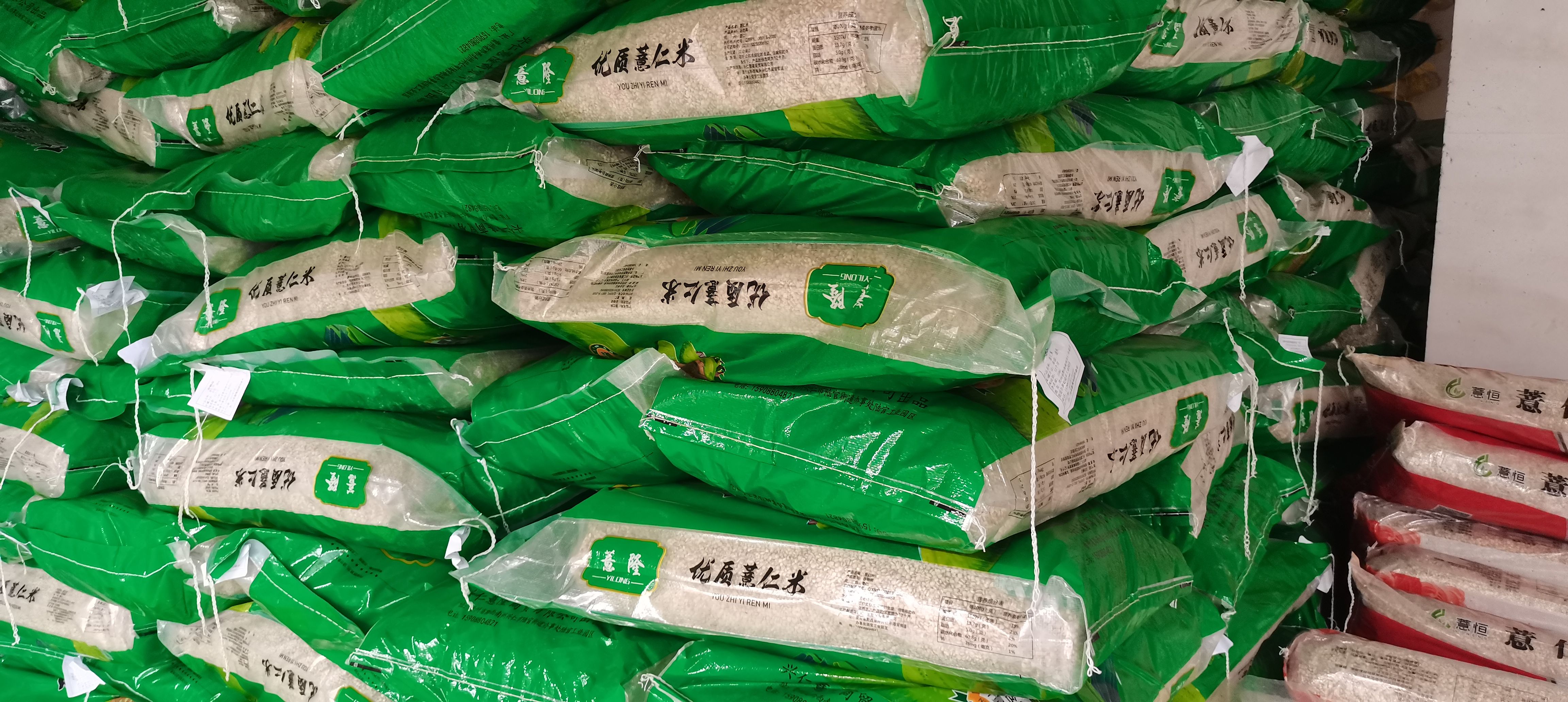 批发贵州薏米仁  生薏米仁 熟薏米仁 大粒薏米小粒薏米