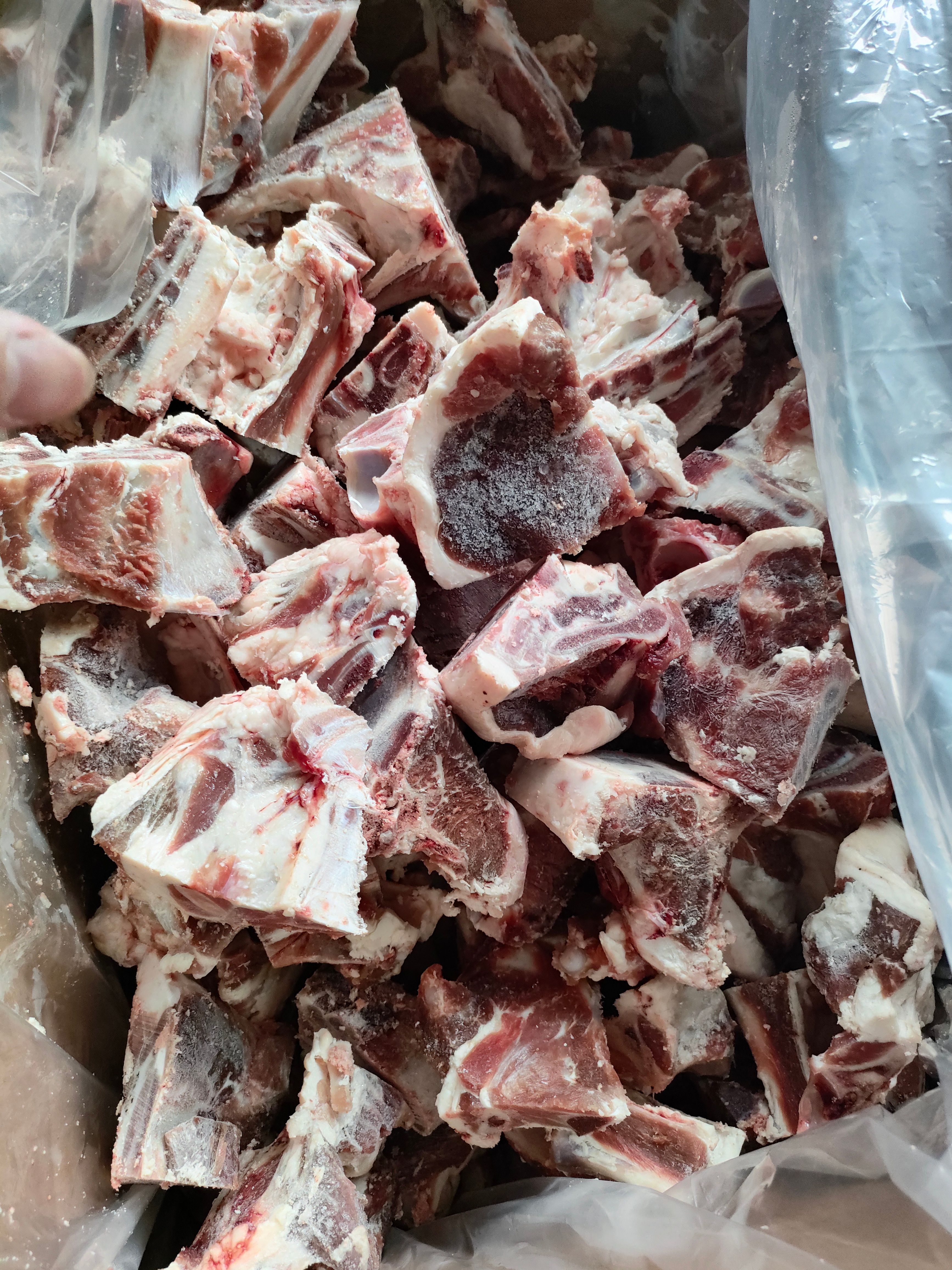 羔羊胯骨，肉多骨头轻，货好价格低，