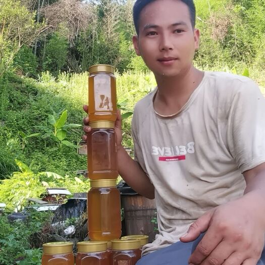 會(huì)同縣高山百花蜜，不喂糖也不加糖純蜂蜜